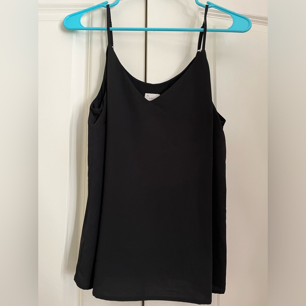 black tank top from a new day, size S